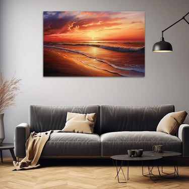 Sunset Oil Painting
